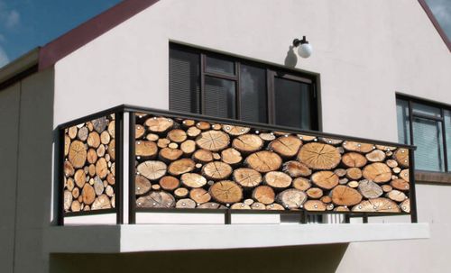 OSŁONA BALKONOWA mata na balkon siatka NA WYMIAR dużo wzorów na Arena.pl