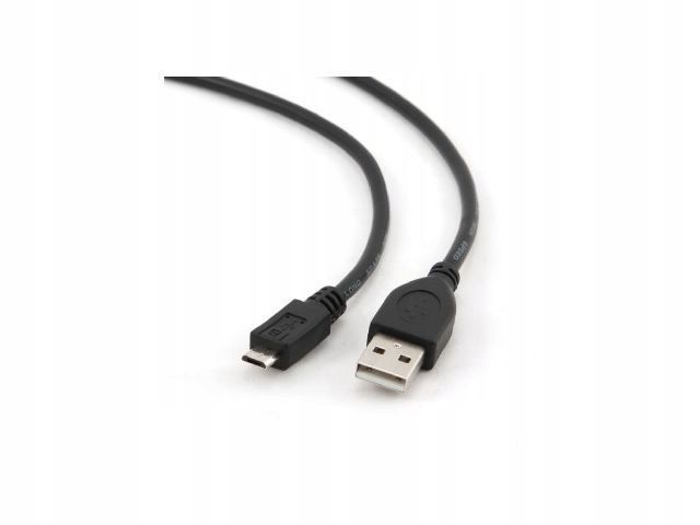 Standardowy kabel micro USB typ B 2.0 długość 1,8m zdjęcie 3