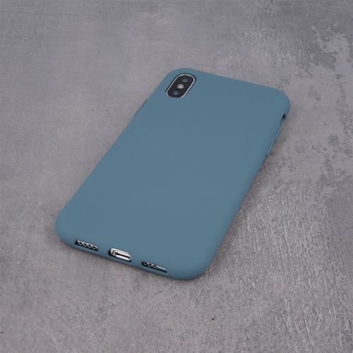 Nakładka silicon do iPhone 11 szaro-niebieska na Arena.pl