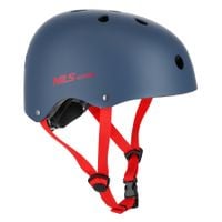 Kask sportowy Wytrzymały szaro-czerwony XS MTW001-1