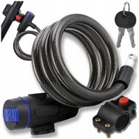 Zabezpieczenie rowerowe linka ARSA GO ROWEROWA NA ROWER MOCNE ANTYKRADZIEŻO