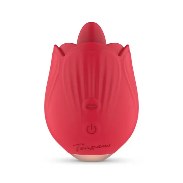 Teazers Rose Vibrator - Licking and Vibrating zdjęcie 2