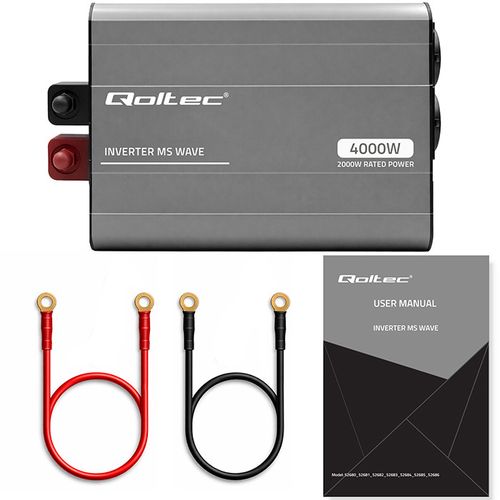 Qoltec przetwornica 12V/230V 2000W USB na Arena.pl