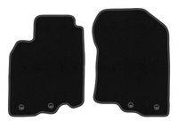 Dywaniki przednie welurowe czarne do: Honda Insight II 2009-2014 hatchback