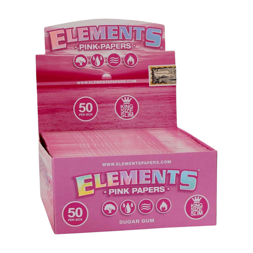 bibułki elements pink king size slim na Arena.pl