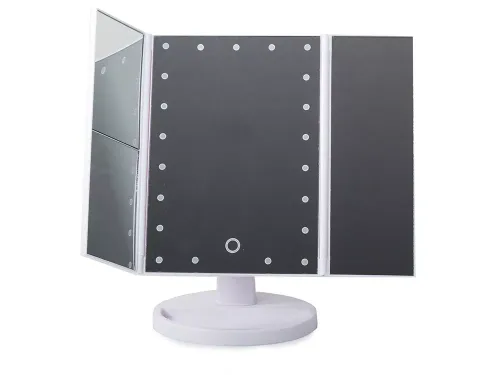 Lusterko kosmetyczne podświetlane LED powiększenie na Arena.pl