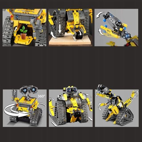 PROGRAMOWALNY ROBOT ZESTAW KONSTRUKCYJNY APP I PILOT KONTROLA DLA DZIECI na Arena.pl