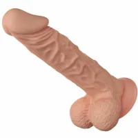 baile buraq model anatomiczny elastyczny z przyssawką 24 cm naturalny