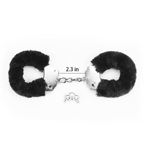 fetish pleasure fluffy handcuffs black na Arena.pl