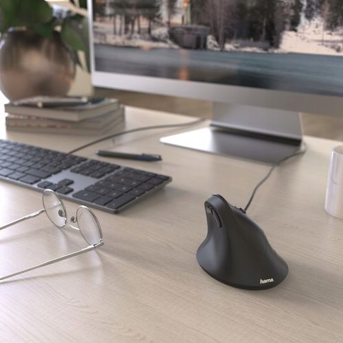 Myszka przewodowa ergonomiczna Hama EMC-500 mysz na Arena.pl
