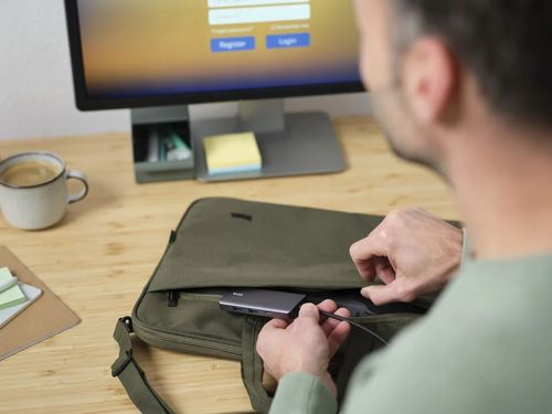 Trust Dalyx Hub HDMI USB-A USB-C Ethernet Aluminium na Arena.pl