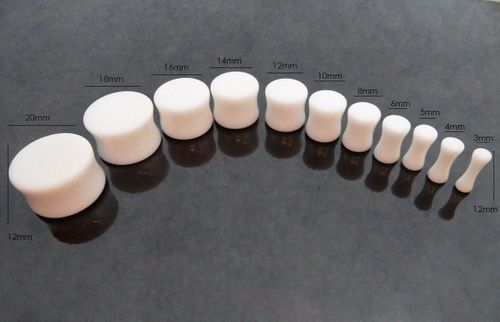 Męski piercing plug kolczyk Estilo Sabroso Es0665 4mm na Arena.pl