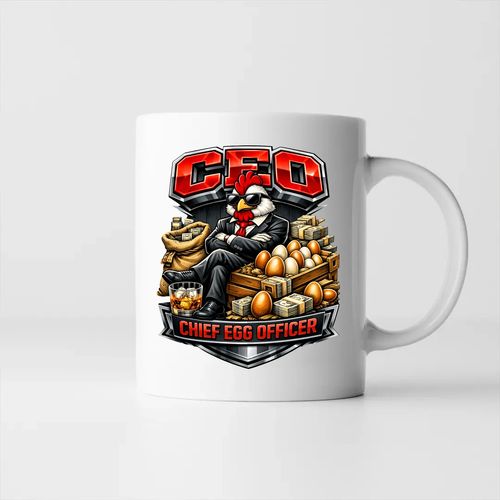 CEO: Chief Egg Officer - kubek na prezent na Arena.pl