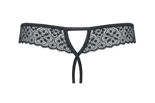 shibu stringi otwarte czarne l/xl obsessive na Arena.pl