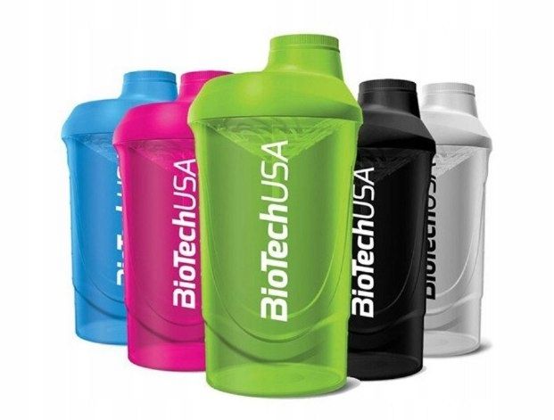 BioTech USA - Shaker Biotech Wave - 600 ml Zielony zdjęcie 3