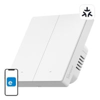 inteligentny przełącznik ścienny wifi sonoff m5-2c-86w matter (2-kanałowy)