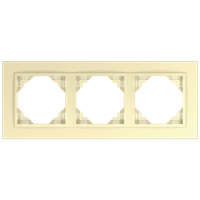 Efapel animato ramka 3-krotna złoty 90930 tuu