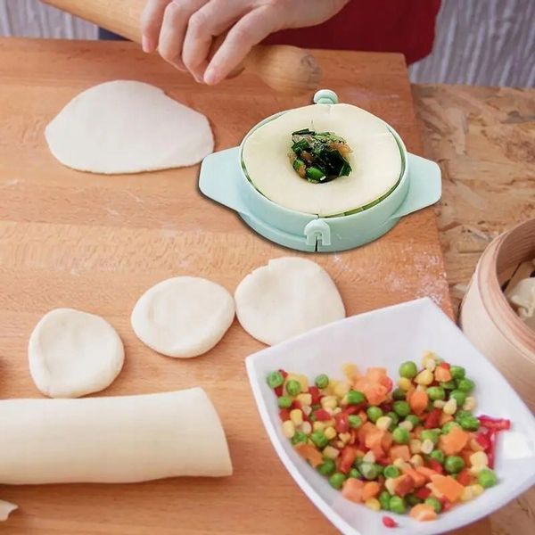 MASZYNKA do lepienia PIEROGÓW 2w1 KÓŁKA Pierożnica WYCINARKA ABS zdjęcie 3