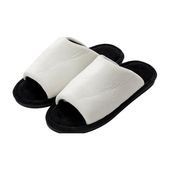 Kapcie dla dorosłych z długą cholewką do sublimacji - czarna podeszwa M