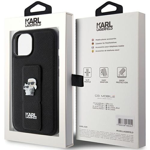 Etui Karl Lagerfeld do iPhone 15, iPhone 14, iPhone 13, Czarny na Arena.pl