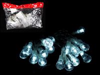 lampki choinkowe 20led bezbarwne 2m KULKI SN51316-CW