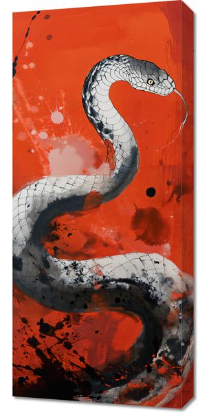 Obraz 40x90cm Smoczy Oddech Węża zdjęcie 1