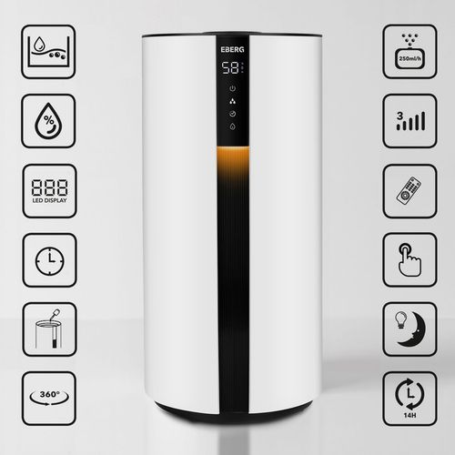 Nawilżacz powietrza dyfuzor HILO aromaterapia 35h pilot lampka LED na Arena.pl