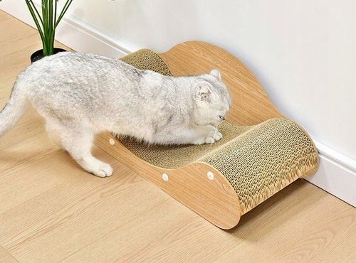 Drapak Dla Kota Sofa Łóżko Legowisko Karton Do Drapania Kanapa Kotka 60 cm na Arena.pl