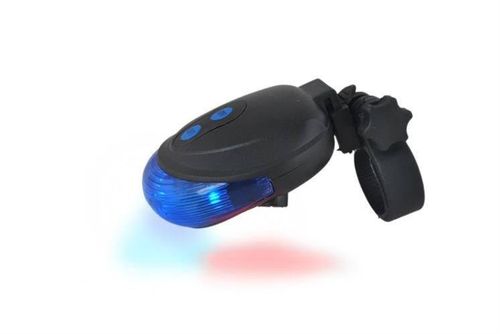 LAMPKA ROWEROWA LED + LASER na Arena.pl