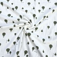 Balony Na Bieli - Interlock - 100% bawełna 180g/m2