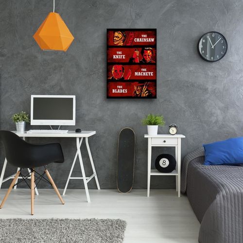 Deco Panel, Bohaterowie horrorów 70x100 na Arena.pl