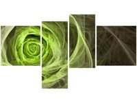 OBRAZ GREEN ROSE