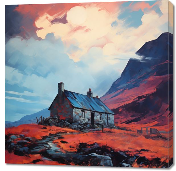 Obraz 90x90cm Ostatni Bastion zdjęcie 1