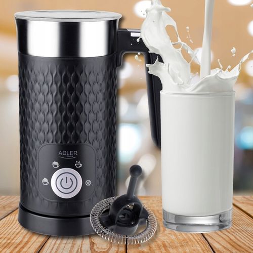 SPIENIACZ ELEKTRYCZNY DO MLEKA PODGRZEWACZ 2w1 Cappuccino Latte 4 Funkcje na Arena.pl