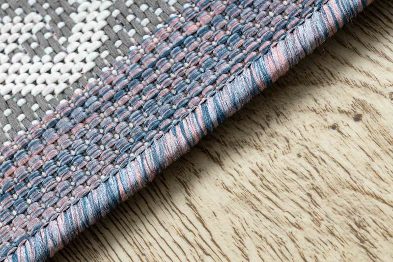 RUG/LU/VINEA/AZTEC/BLUE+CREAM/80x150 zdjęcie 5