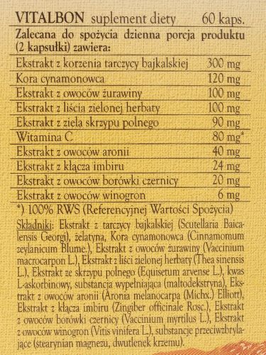 Vitalbon - Bonimed - 60kaps na Arena.pl