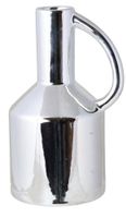 Wazon ceramiczny srebrny