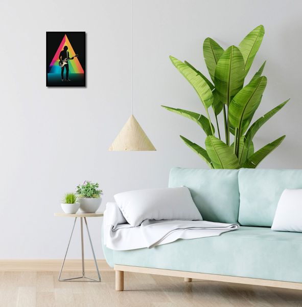 Plakat 25x35cm Pryzmat przez Gitarę zdjęcie 4