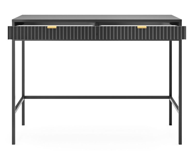 Toaletka Delicious ryflowana czarna zdjęcie 5