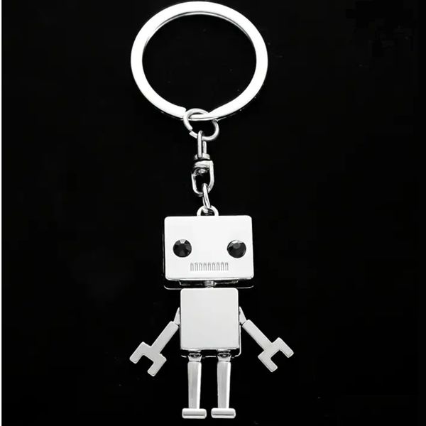 Breloczek Sztuczna Inteligencja Robocik Android Mech Cyborg Humanoid Robot zdjęcie 4