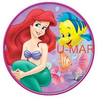 Opłatek na tort Urodziny Arielka Księżniczka Rybka Tekst Gratis Gruby 20 cm