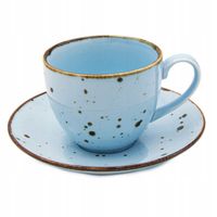 FILIŻANKA+SPODEK ALUMINA COTTAGE SKY 300ML