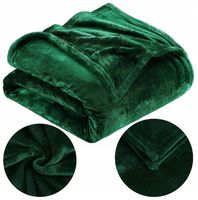 MIĘCIUTKI Koc Narzuta Na Łóżko Kanapę Narożnik 150x200cm Pled z Mikrofibry