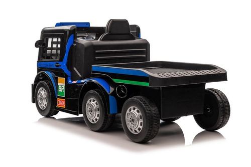 Auto Na Akumulator Mercedes + Naczepa XMX622B Granatowy LCD na Arena.pl