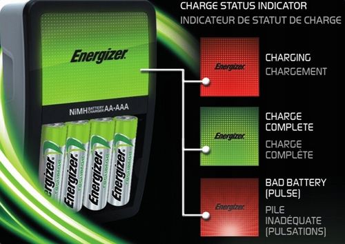 ŁADOWARKA ENERGIZER MAXI + 4 x R6 AA 2000mAh na Arena.pl