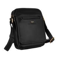 skórzana listonoszka męska na ramię - peterson