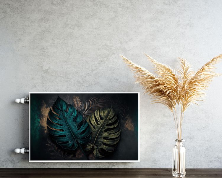 Osłona MAGNETYCZNA Na Grzejnik Monstera Abstrakcja Wzór 3D 120cm x 60cm zdjęcie 5