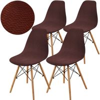 ZESTAW 4 SZT POKROWIEC NA KRZESŁO SKANDYNAWSKIE