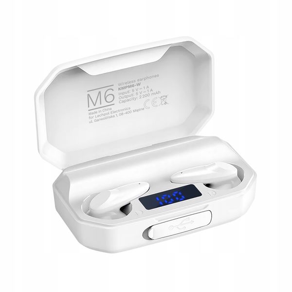 Słuchawki Bluetooth K&M POWERBANK ładowarka USB zdjęcie 11