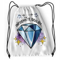 Plecak Sportowy Szkolny Informatyka Worek Torba Z Nadrukiem Ze Zdjęciem